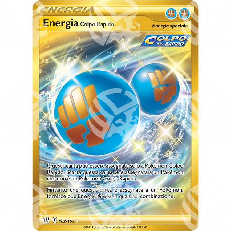 Stili di Lotta - Single Strike Energy - Secret Rare 182/163 - Warcard - Stili di Lotta - Single Strike Energy - Secret Rare 182/163 i prezzi più bassi sul mercato, solo da www.warcardshop.com! Carte singole, box, buste e mazzi.
