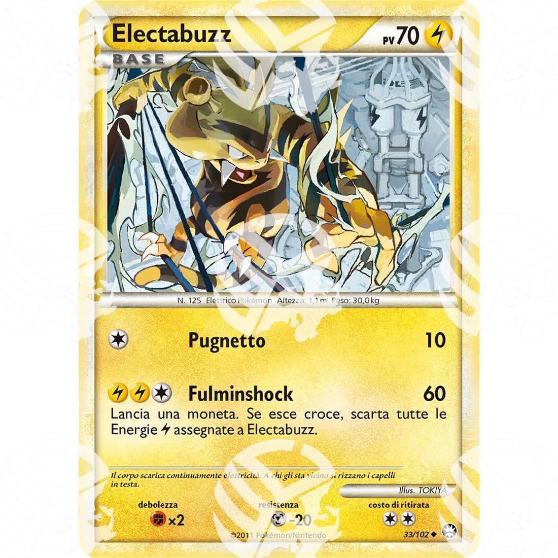 Battaglie Trionfali - Electabuzz - 33/102 - Warcard -  -  - Battaglie Trionfali - Electabuzz - 33/102 - Warcard - Battaglie Trionfali - Electabuzz - 33/102 i prezzi più bassi sul mercato, solo da www.warcardshop.com! Carte singole, box, buste e mazzi.