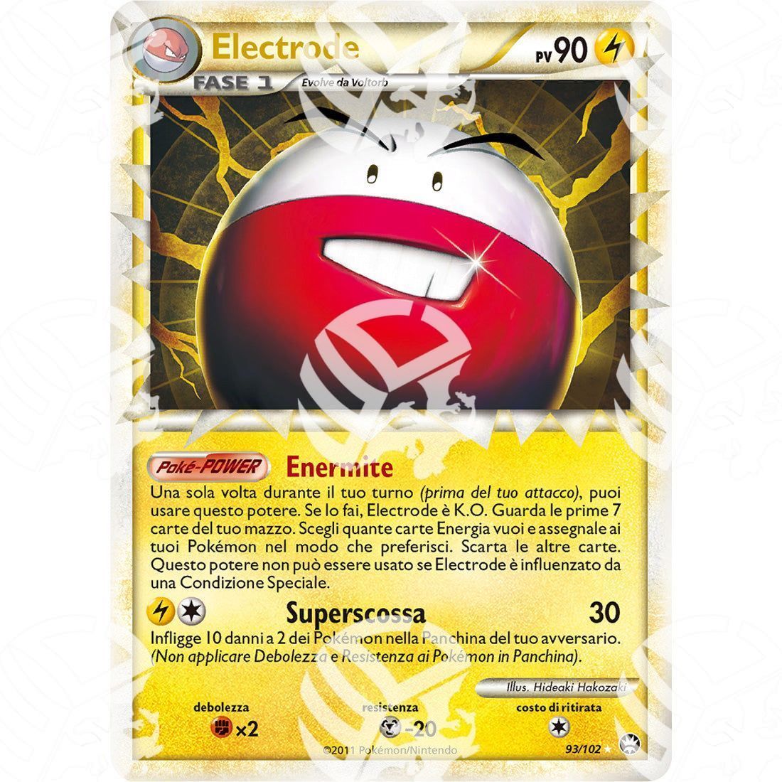 Battaglie Trionfali - Electrode - Super Holo Rare 93/102 - Warcard -  -  - Battaglie Trionfali - Electrode - Super Holo Rare 93/102 - Warcard - Battaglie Trionfali - Electrode - Super Holo Rare 93/102 i prezzi più bassi sul mercato, solo da www.warcardshop.com! Carte singole, box, buste e mazzi.
