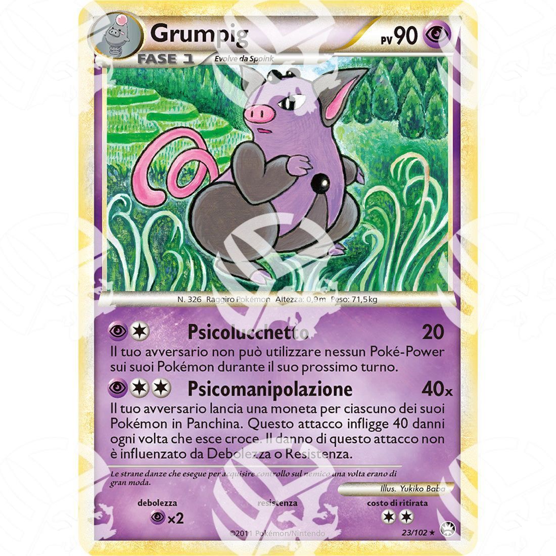 Battaglie Trionfali - Grumpig - 23/102 - Warcard -  -  - Battaglie Trionfali - Grumpig - 23/102 - Warcard - Battaglie Trionfali - Grumpig - 23/102 i prezzi più bassi sul mercato, solo da www.warcardshop.com! Carte singole, box, buste e mazzi.
