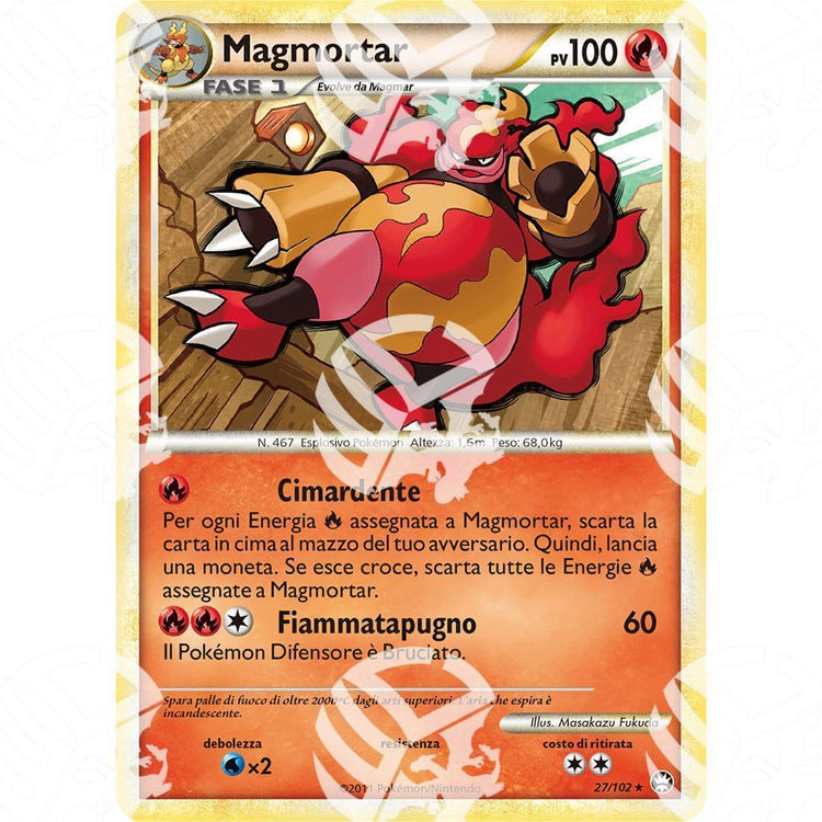Battaglie Trionfali - Magmortar - 27/102 - Warcard -  -  - Battaglie Trionfali - Magmortar - 27/102 - Warcard - Battaglie Trionfali - Magmortar - 27/102 i prezzi più bassi sul mercato, solo da www.warcardshop.com! Carte singole, box, buste e mazzi.