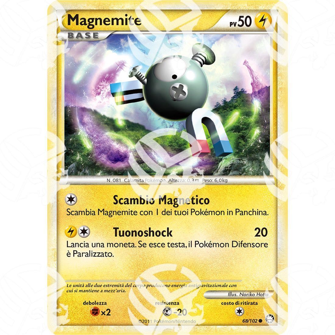 Battaglie Trionfali - Magnemite - 68/102 - Warcard -  -  - Battaglie Trionfali - Magnemite - 68/102 - Warcard - Battaglie Trionfali - Magnemite - 68/102 i prezzi più bassi sul mercato, solo da www.warcardshop.com! Carte singole, box, buste e mazzi.