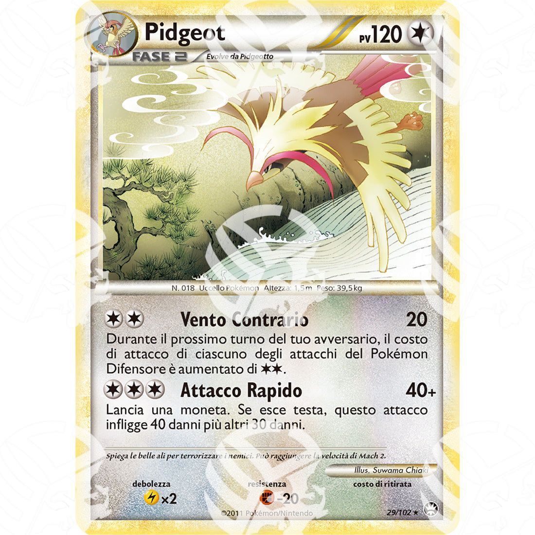 Battaglie Trionfali - Pidgeot - 29/102 - Warcard -  -  - Battaglie Trionfali - Pidgeot - 29/102 - Warcard - Battaglie Trionfali - Pidgeot - 29/102 i prezzi più bassi sul mercato, solo da www.warcardshop.com! Carte singole, box, buste e mazzi.