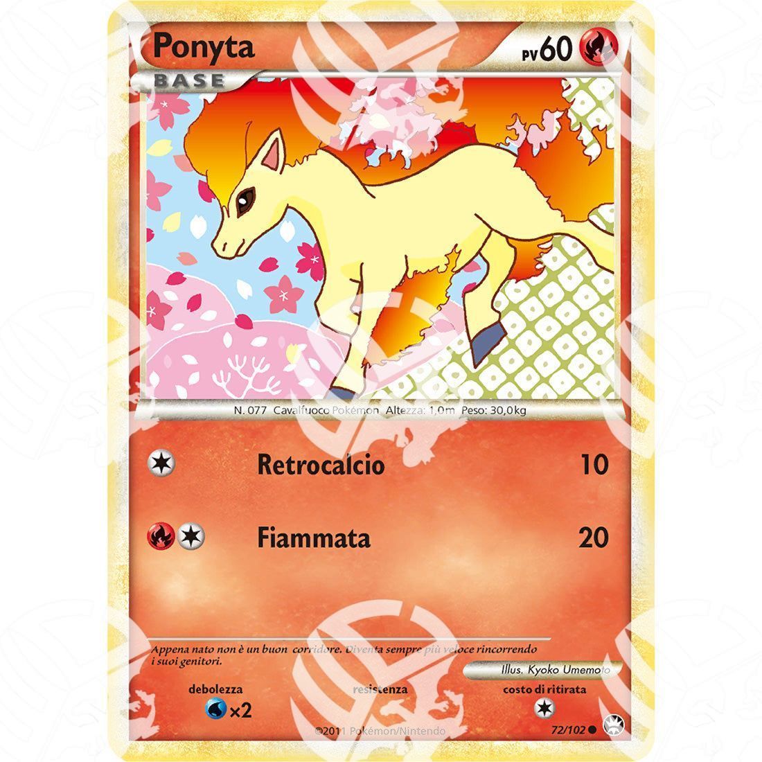 Battaglie Trionfali - Ponyta - 72/102 - Warcard -  -  - Battaglie Trionfali - Ponyta - 72/102 - Warcard - Battaglie Trionfali - Ponyta - 72/102 i prezzi più bassi sul mercato, solo da www.warcardshop.com! Carte singole, box, buste e mazzi.