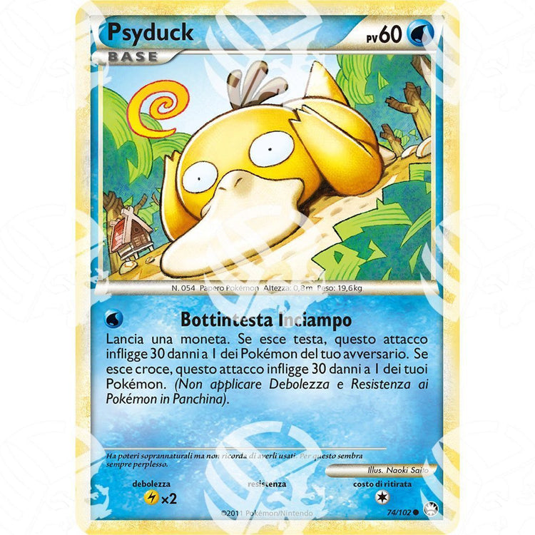 Battaglie Trionfali - Psyduck - 74/102 - Warcard -  -  - Battaglie Trionfali - Psyduck - 74/102 - Warcard - Battaglie Trionfali - Psyduck - 74/102 i prezzi più bassi sul mercato, solo da www.warcardshop.com! Carte singole, box, buste e mazzi.