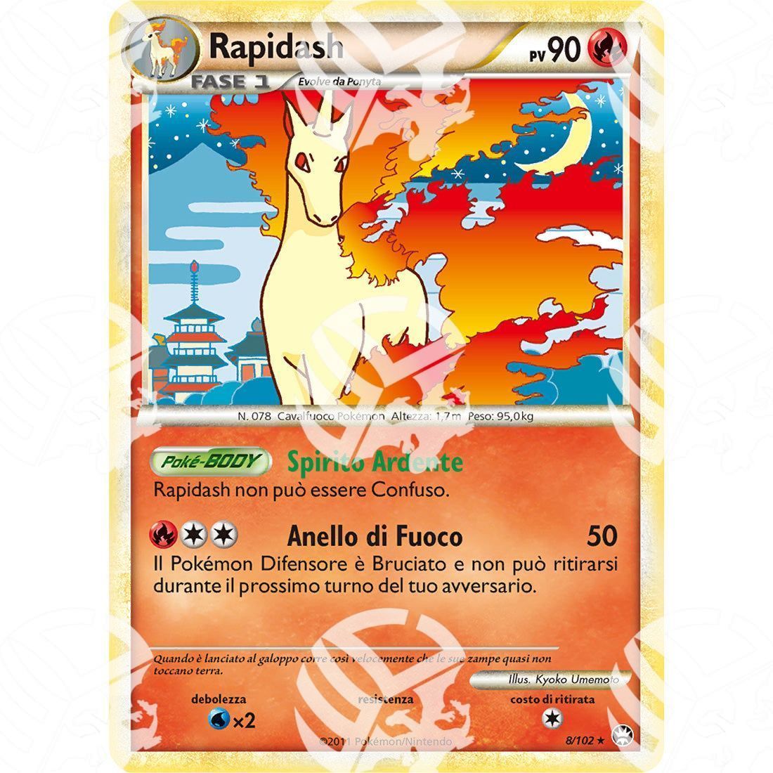 Battaglie Trionfali - Rapidash - Holo Rare 8/102 - Warcard -  -  - Battaglie Trionfali - Rapidash - Holo Rare 8/102 - Warcard - Battaglie Trionfali - Rapidash - Holo Rare 8/102 i prezzi più bassi sul mercato, solo da www.warcardshop.com! Carte singole, box, buste e mazzi.