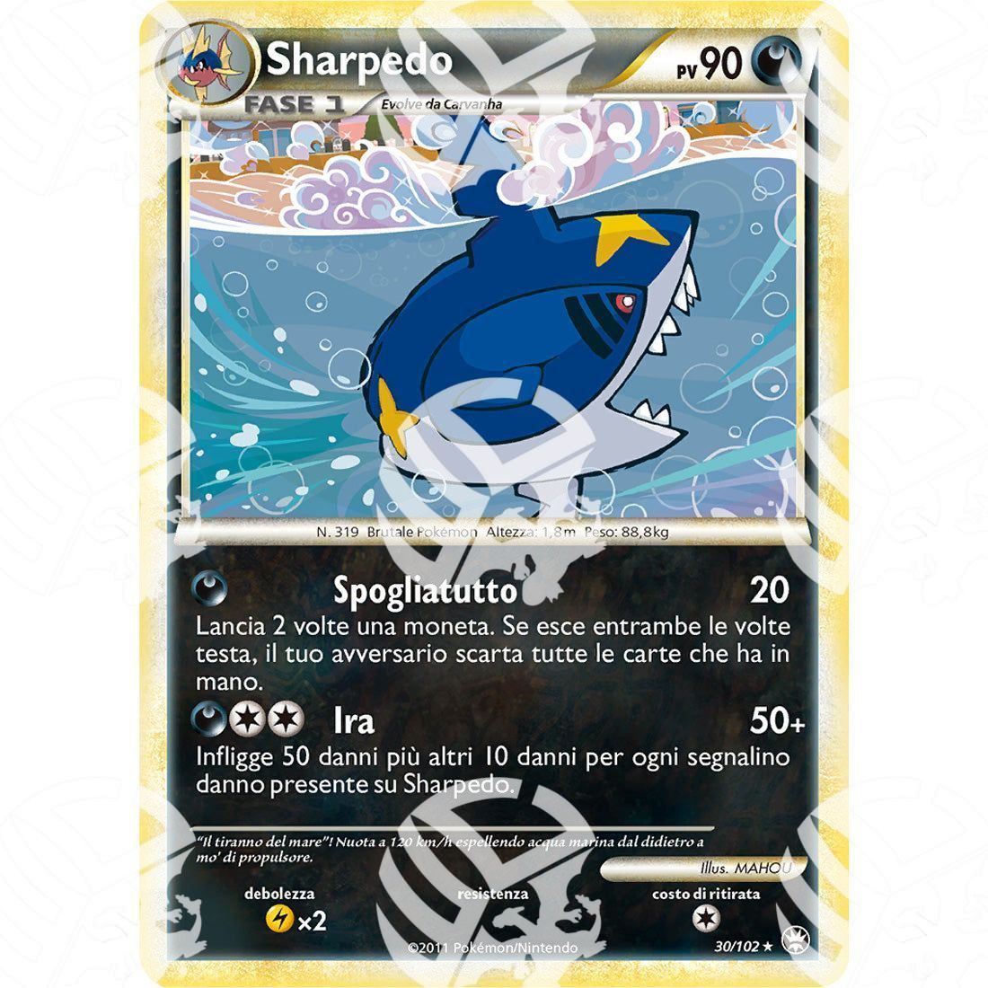 Battaglie Trionfali - Sharpedo - 30/102 - Warcard -  -  - Battaglie Trionfali - Sharpedo - 30/102 - Warcard - Battaglie Trionfali - Sharpedo - 30/102 i prezzi più bassi sul mercato, solo da www.warcardshop.com! Carte singole, box, buste e mazzi.
