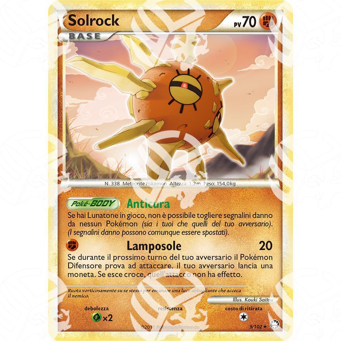 Battaglie Trionfali - Solrock - Holo Rare 9/102 - Warcard -  -  - Battaglie Trionfali - Solrock - Holo Rare 9/102 - Warcard - Battaglie Trionfali - Solrock - Holo Rare 9/102 i prezzi più bassi sul mercato, solo da www.warcardshop.com! Carte singole, box, buste e mazzi.