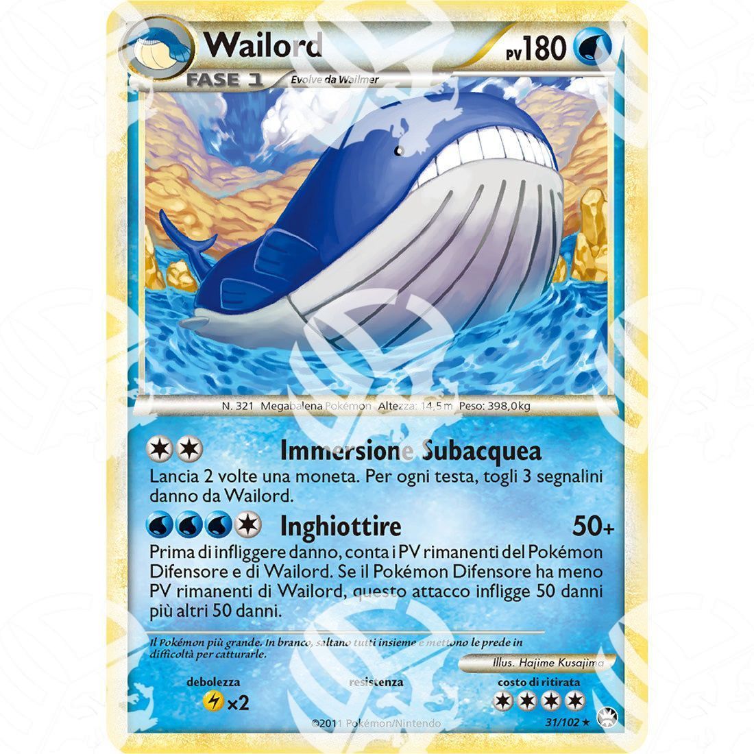Battaglie Trionfali - Wailord - 31/102 - Warcard -  -  - Battaglie Trionfali - Wailord - 31/102 - Warcard - Battaglie Trionfali - Wailord - 31/102 i prezzi più bassi sul mercato, solo da www.warcardshop.com! Carte singole, box, buste e mazzi.