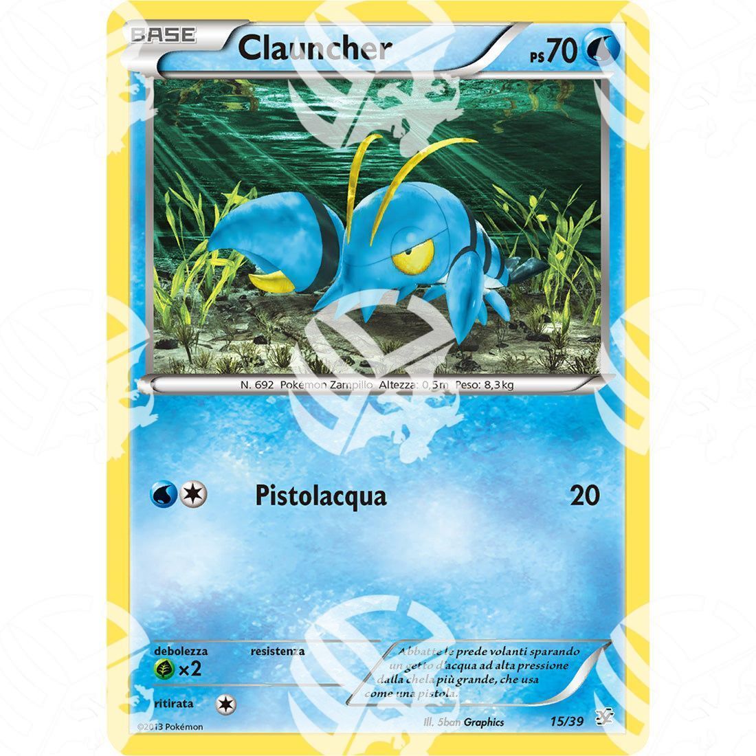 Benvenuti a Kalos - Clauncher - 15/39 - Warcard -  -  - Benvenuti a Kalos - Clauncher - 15/39 - Warcard - Benvenuti a Kalos - Clauncher - 15/39 i prezzi più bassi sul mercato, solo da www.warcardshop.com! Carte singole, box, buste e mazzi.