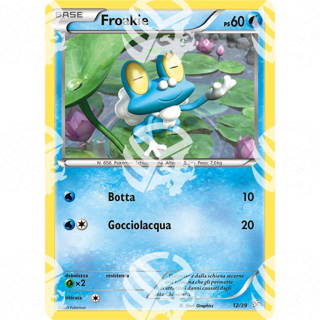 Benvenuti a Kalos - Froakie - 14580 - Warcard -  -  - Benvenuti a Kalos - Froakie - 14580 - Warcard - Benvenuti a Kalos - Froakie - 14580 i prezzi più bassi sul mercato, solo da www.warcardshop.com! Carte singole, box, buste e mazzi.