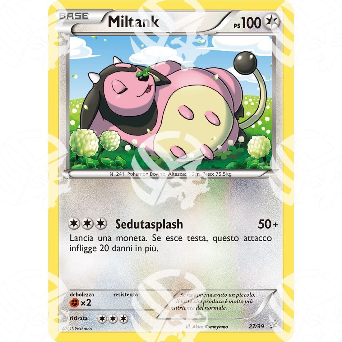Benvenuti a Kalos - Miltank - 27/39 - Warcard -  -  - Benvenuti a Kalos - Miltank - 27/39 - Warcard - Benvenuti a Kalos - Miltank - 27/39 i prezzi più bassi sul mercato, solo da www.warcardshop.com! Carte singole, box, buste e mazzi.
