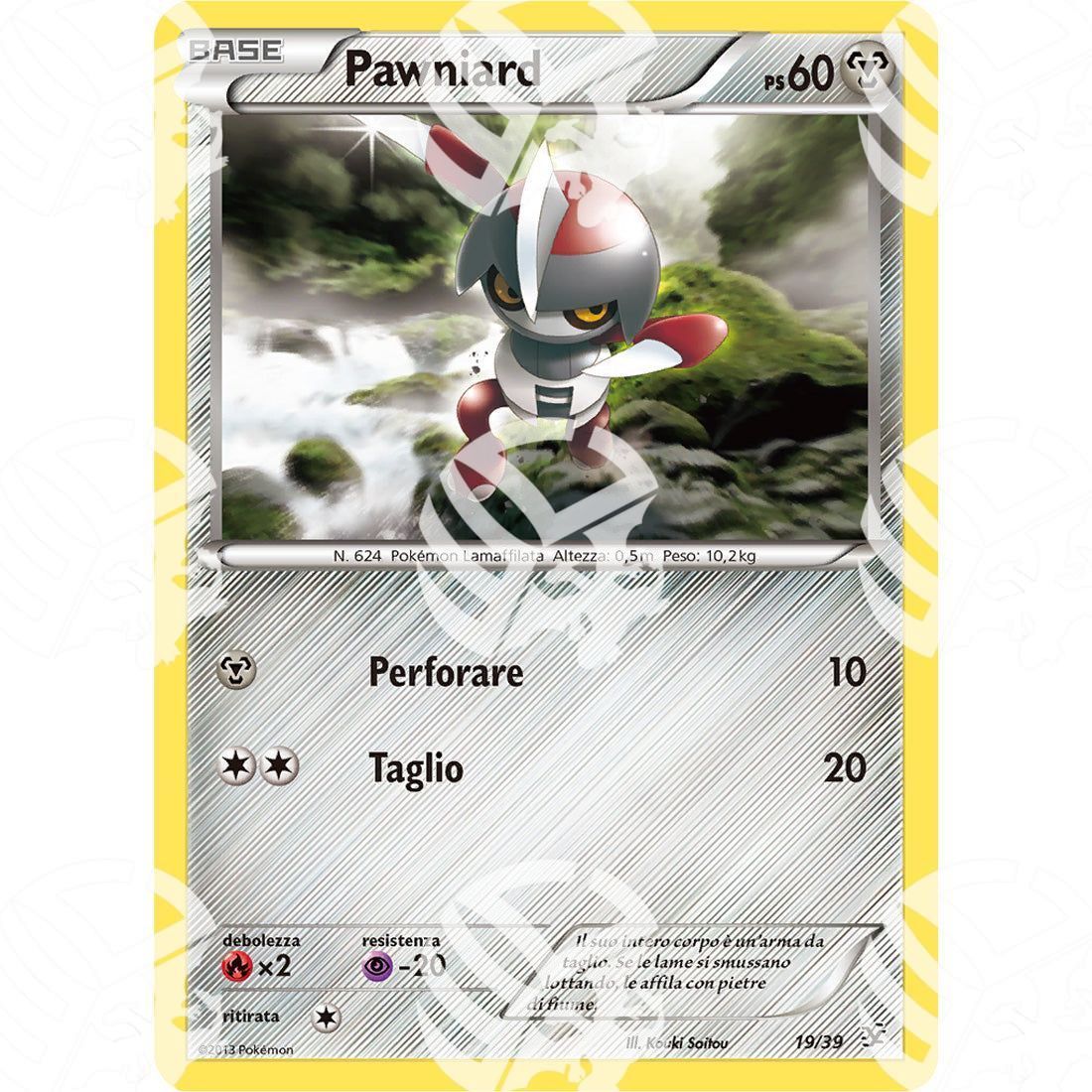 Benvenuti a Kalos - Pawniard - 19/39 - Warcard -  -  - Benvenuti a Kalos - Pawniard - 19/39 - Warcard - Benvenuti a Kalos - Pawniard - 19/39 i prezzi più bassi sul mercato, solo da www.warcardshop.com! Carte singole, box, buste e mazzi.