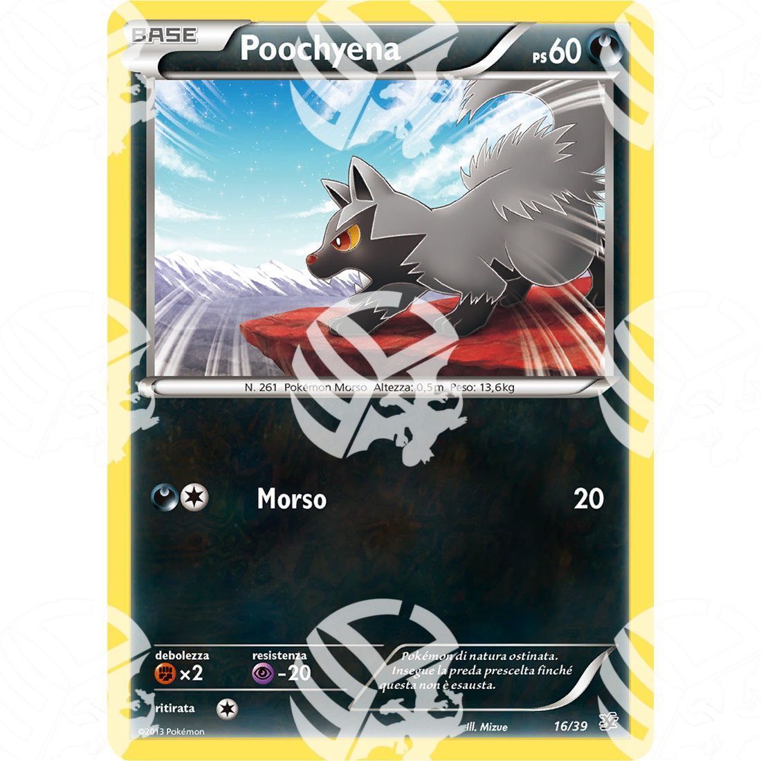 Benvenuti a Kalos - Poochyena - 16/39 - Warcard -  -  - Benvenuti a Kalos - Poochyena - 16/39 - Warcard - Benvenuti a Kalos - Poochyena - 16/39 i prezzi più bassi sul mercato, solo da www.warcardshop.com! Carte singole, box, buste e mazzi.