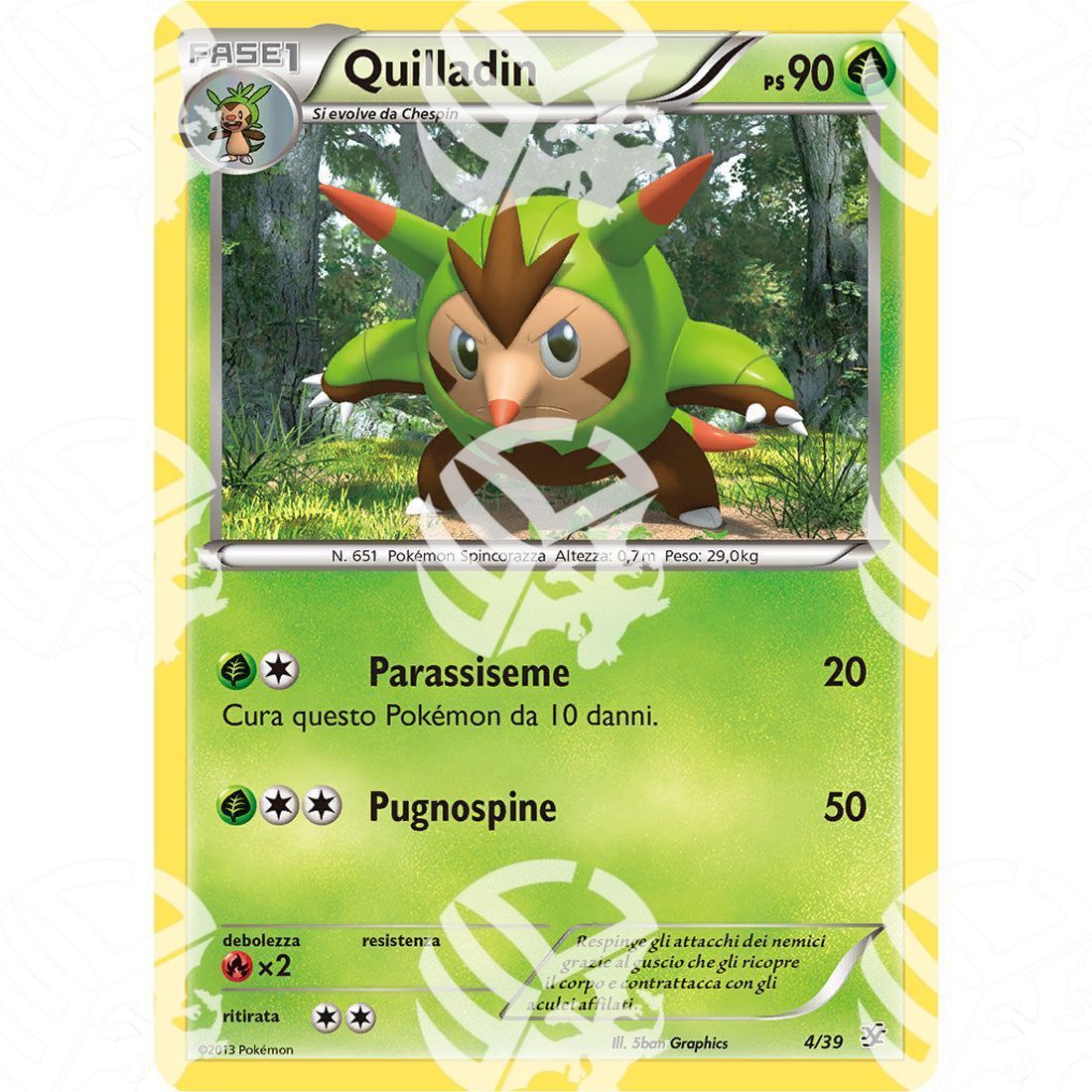 Benvenuti a Kalos - Quilladin - Holo Theme Deck 4/39 - Warcard -  -  - Benvenuti a Kalos - Quilladin - Holo Theme Deck 4/39 - Warcard - Benvenuti a Kalos - Quilladin - Holo Theme Deck 4/39 i prezzi più bassi sul mercato, solo da www.warcardshop.com! Carte singole, box, buste e mazzi.