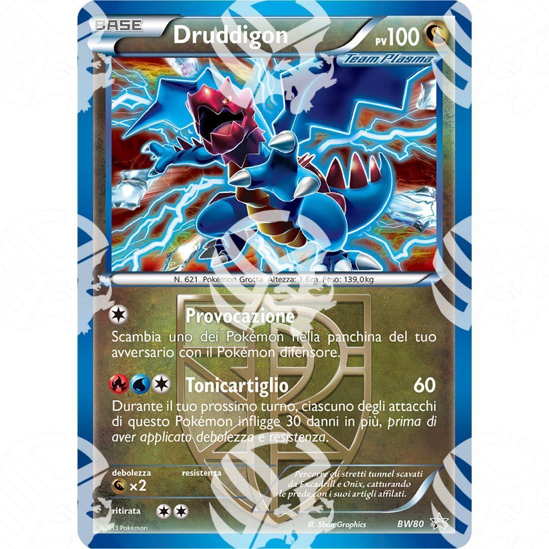 Black Star Promos - BW - Druddigon - Cosmos Holo Promo | BW80 - Warcard -  -  - Black Star Promos - BW - Druddigon - Cosmos Holo Promo | BW80 - Warcard - Black Star Promos - BW - Druddigon - Cosmos Holo Promo | BW80 i prezzi più bassi sul mercato, solo da www.warcardshop.com! Carte singole, box, buste e mazzi.