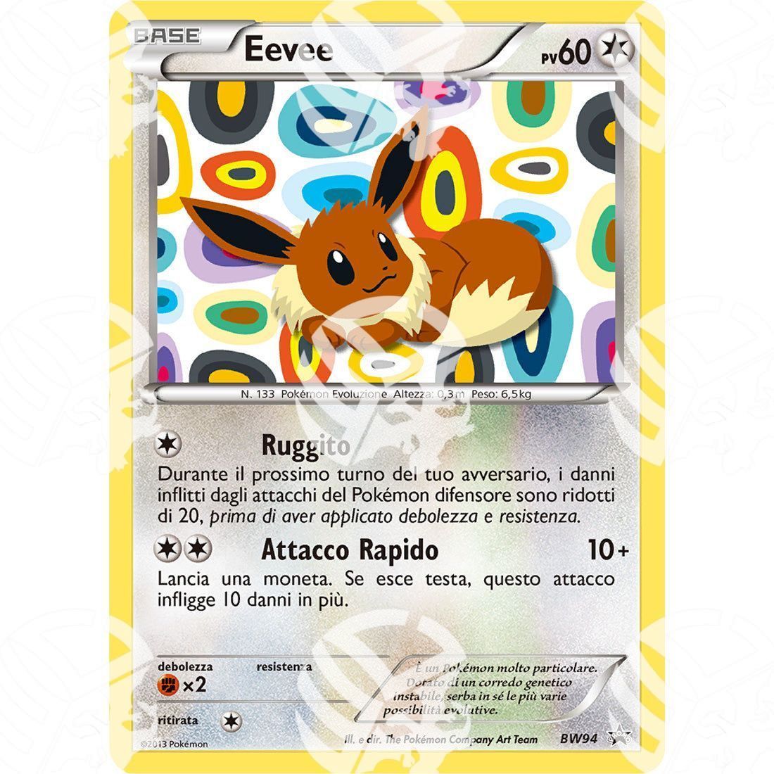 Black Star Promos - BW - Eevee - Holo Promo BW94 - Warcard -  -  - Black Star Promos - BW - Eevee - Holo Promo BW94 - Warcard - Black Star Promos - BW - Eevee - Holo Promo BW94 i prezzi più bassi sul mercato, solo da www.warcardshop.com! Carte singole, box, buste e mazzi.