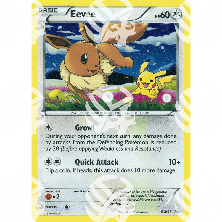 Black Star Promos - BW - Eevee - Holo Promo BW97 - Warcard -  -  - Black Star Promos - BW - Eevee - Holo Promo BW97 - Warcard - Black Star Promos - BW - Eevee - Holo Promo BW97 i prezzi più bassi sul mercato, solo da www.warcardshop.com! Carte singole, box, buste e mazzi.