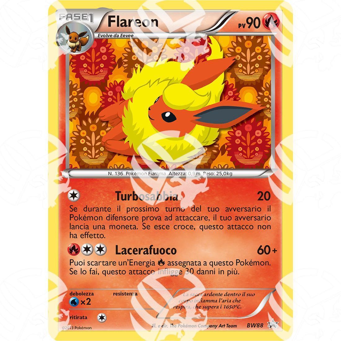 Black Star Promos - BW - Flareon - Holo Promo BW88 - Warcard -  -  - Black Star Promos - BW - Flareon - Holo Promo BW88 - Warcard - Black Star Promos - BW - Flareon - Holo Promo BW88 i prezzi più bassi sul mercato, solo da www.warcardshop.com! Carte singole, box, buste e mazzi.