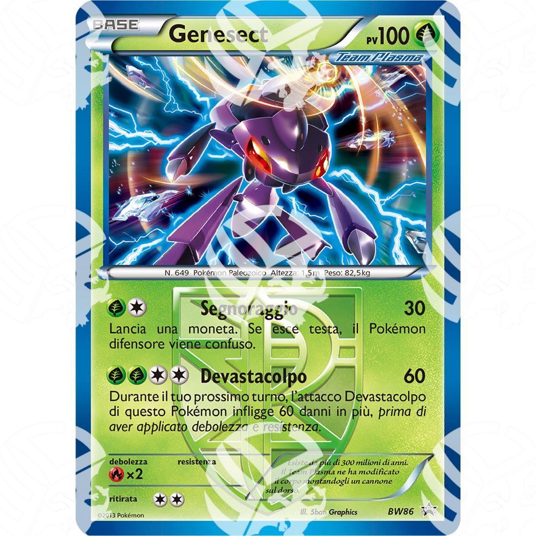 Black Star Promos - BW - Genesect - Holo Promo BW86 - Warcard -  -  - Black Star Promos - BW - Genesect - Holo Promo BW86 - Warcard - Black Star Promos - BW - Genesect - Holo Promo BW86 i prezzi più bassi sul mercato, solo da www.warcardshop.com! Carte singole, box, buste e mazzi.
