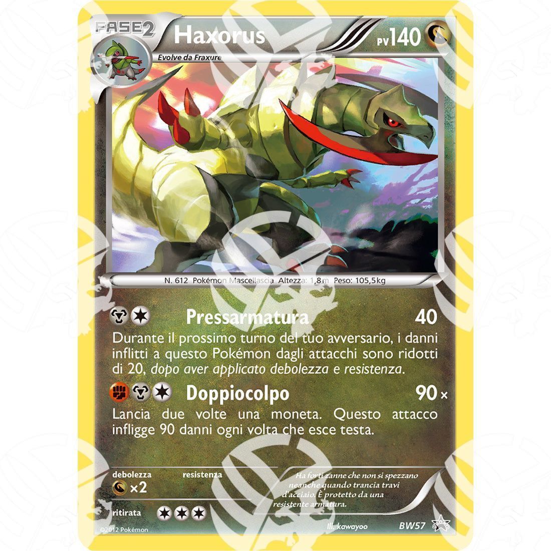 Black Star Promos - BW - Haxorus - Holo Promo BW57 - Warcard -  -  - Black Star Promos - BW - Haxorus - Holo Promo BW57 - Warcard - Black Star Promos - BW - Haxorus - Holo Promo BW57 i prezzi più bassi sul mercato, solo da www.warcardshop.com! Carte singole, box, buste e mazzi.