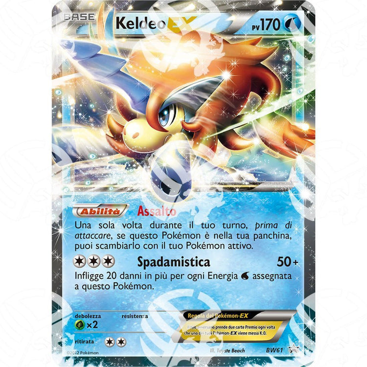 Black Star Promos - BW - Keldeo-EX - Holo Promo BW61 - Warcard -  -  - Black Star Promos - BW - Keldeo-EX - Holo Promo BW61 - Warcard - Black Star Promos - BW - Keldeo-EX - Holo Promo BW61 i prezzi più bassi sul mercato, solo da www.warcardshop.com! Carte singole, box, buste e mazzi.