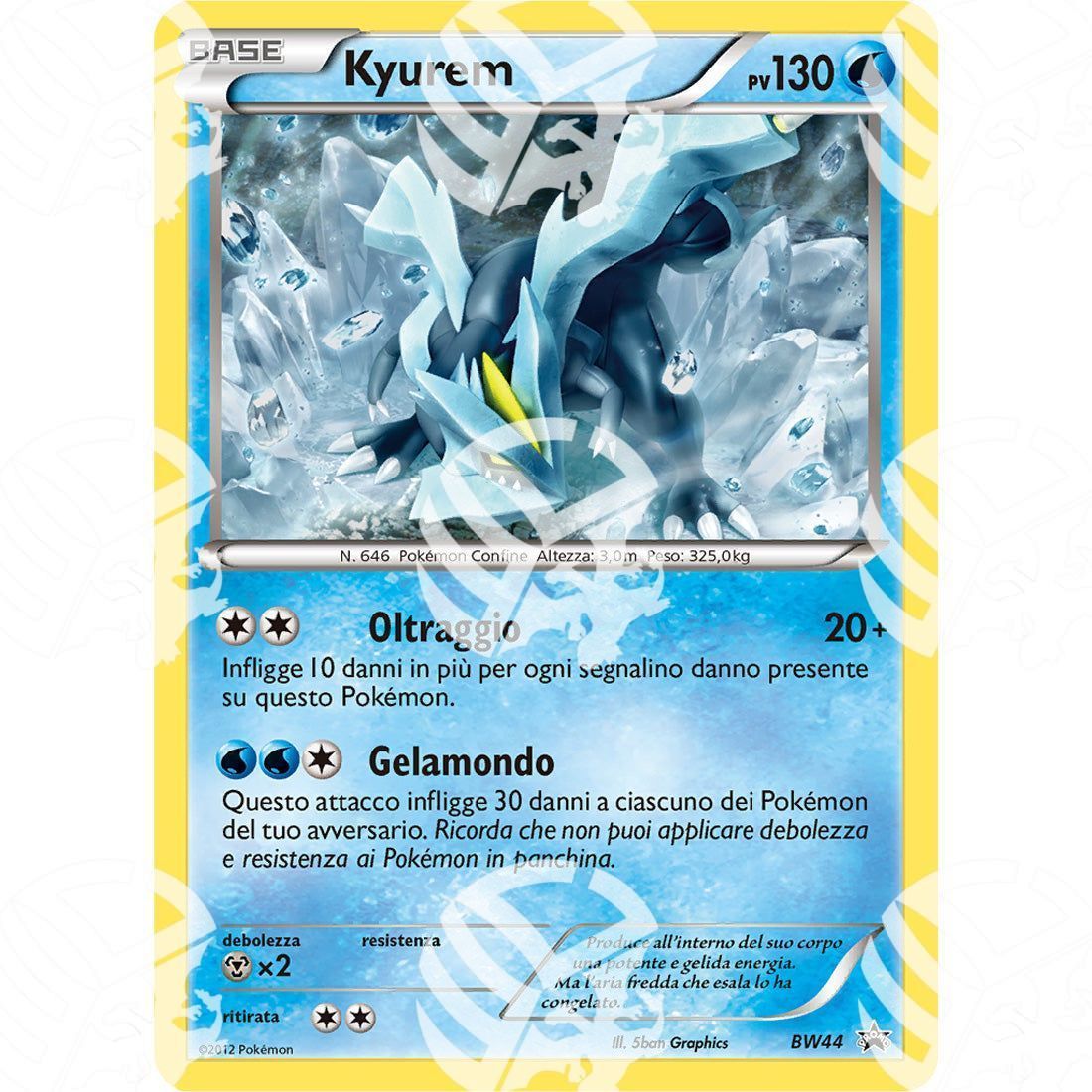 Black Star Promos - BW - Kyurem - Holo Promo BW44 - Warcard -  -  - Black Star Promos - BW - Kyurem - Holo Promo BW44 - Warcard - Black Star Promos - BW - Kyurem - Holo Promo BW44 i prezzi più bassi sul mercato, solo da www.warcardshop.com! Carte singole, box, buste e mazzi.