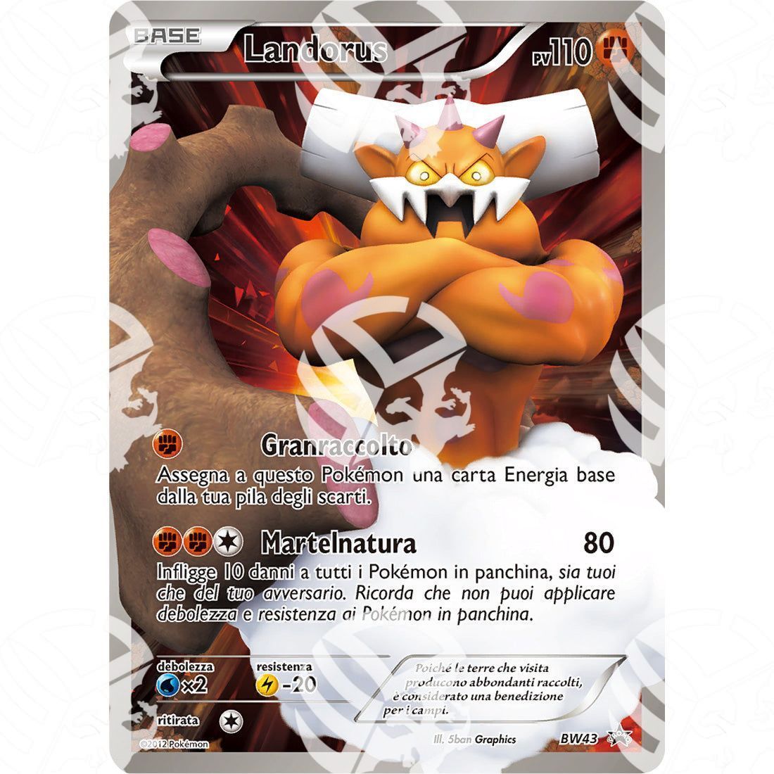 Black Star Promos - BW - Landorus - Holo Promo BW43 - Warcard -  -  - Black Star Promos - BW - Landorus - Holo Promo BW43 - Warcard - Black Star Promos - BW - Landorus - Holo Promo BW43 i prezzi più bassi sul mercato, solo da www.warcardshop.com! Carte singole, box, buste e mazzi.