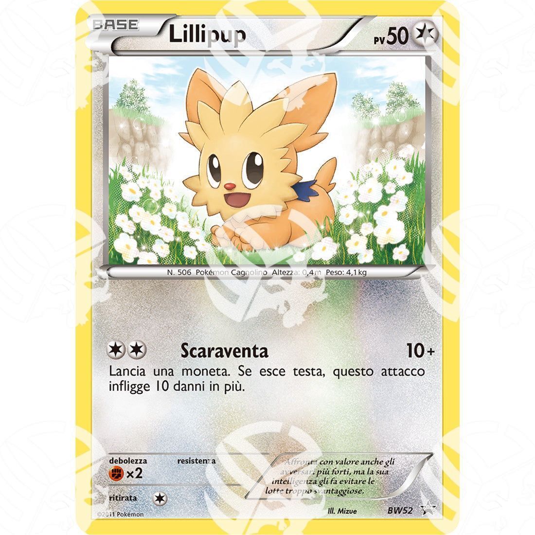 Black Star Promos - BW - Lillipup - Reverse Holo BW52 - Warcard -  -  - Black Star Promos - BW - Lillipup - Reverse Holo BW52 - Warcard - Black Star Promos - BW - Lillipup - Reverse Holo BW52 i prezzi più bassi sul mercato, solo da www.warcardshop.com! Carte singole, box, buste e mazzi.