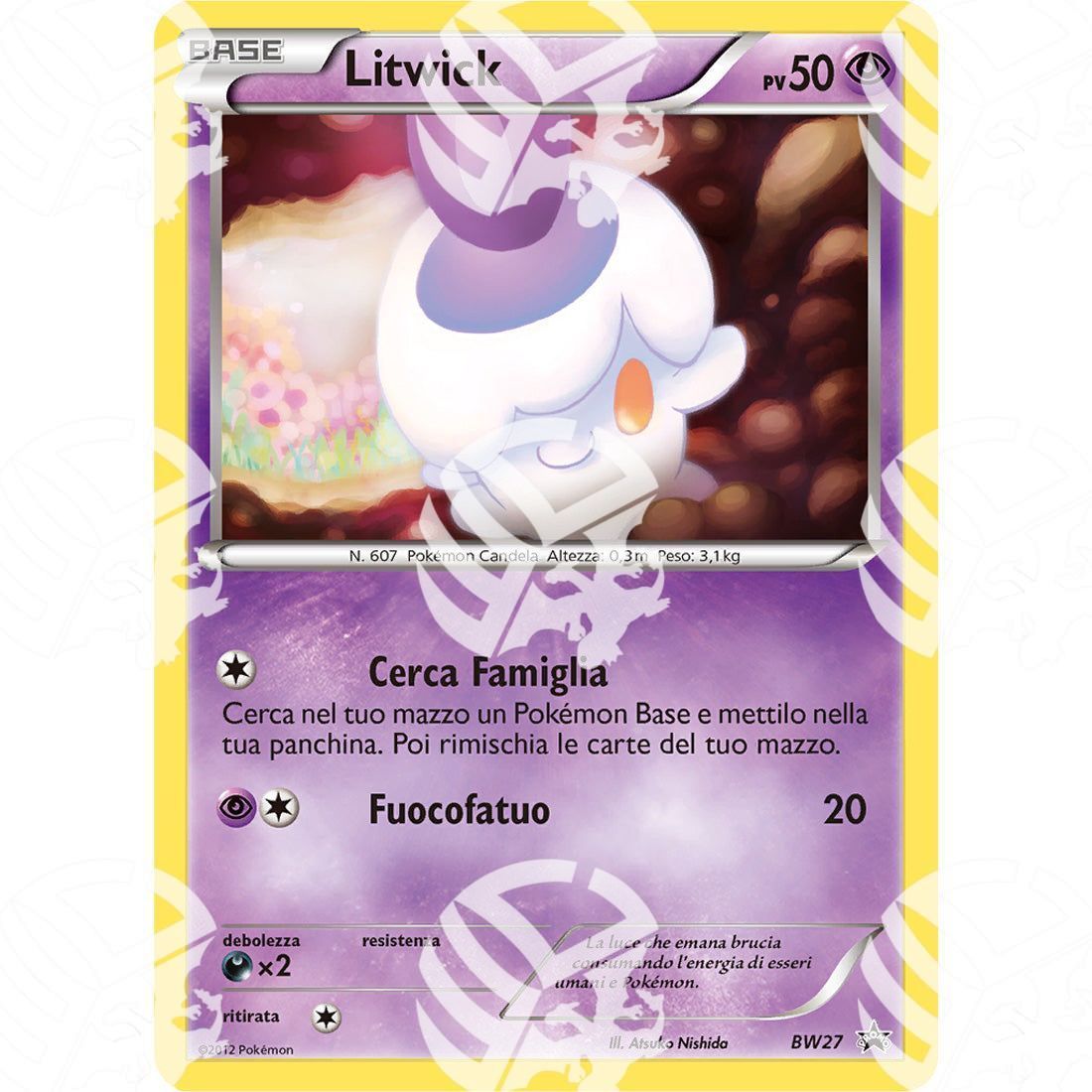 Black Star Promos - BW - Litwick - Holo Promo BW27 - Warcard -  -  - Black Star Promos - BW - Litwick - Holo Promo BW27 - Warcard - Black Star Promos - BW - Litwick - Holo Promo BW27 i prezzi più bassi sul mercato, solo da www.warcardshop.com! Carte singole, box, buste e mazzi.