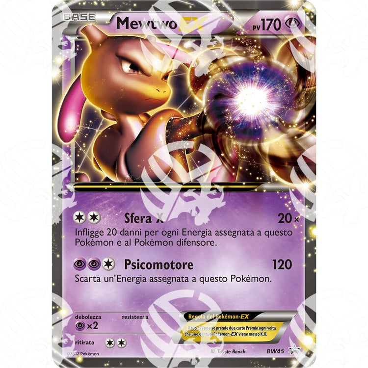 Black Star Promos - BW - Mewtwo-EX - Holo Promo BW45 - Warcard -  -  - Black Star Promos - BW - Mewtwo-EX - Holo Promo BW45 - Warcard - Black Star Promos - BW - Mewtwo-EX - Holo Promo BW45 i prezzi più bassi sul mercato, solo da www.warcardshop.com! Carte singole, box, buste e mazzi.