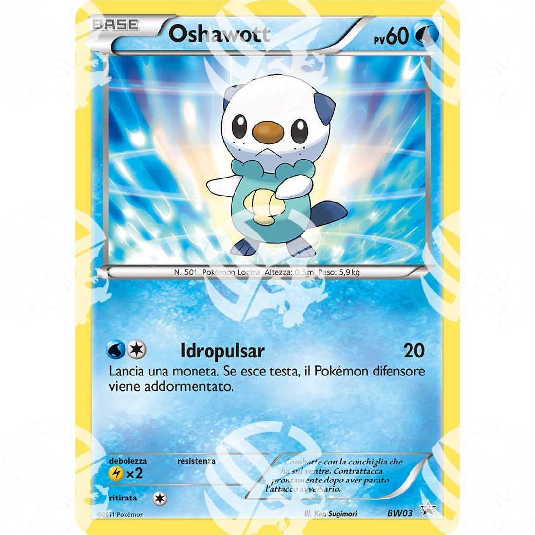 Black Star Promos - BW - Oshawott - Holo Promo BW03 - Warcard -  -  - Black Star Promos - BW - Oshawott - Holo Promo BW03 - Warcard - Black Star Promos - BW - Oshawott - Holo Promo BW03 i prezzi più bassi sul mercato, solo da www.warcardshop.com! Carte singole, box, buste e mazzi.