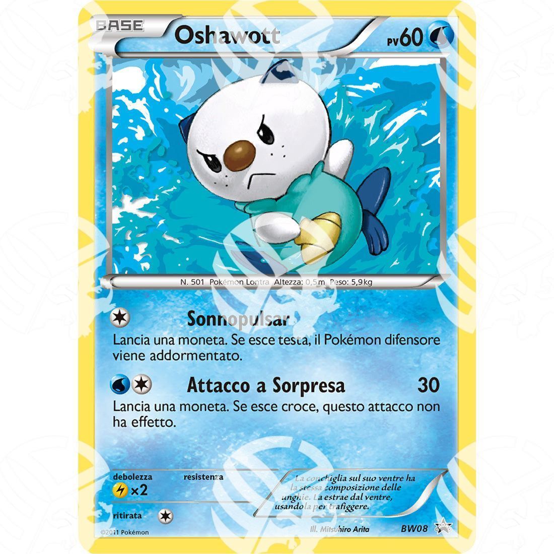 Black Star Promos - BW - Oshawott - Holo Promo BW08 - Warcard -  -  - Black Star Promos - BW - Oshawott - Holo Promo BW08 - Warcard - Black Star Promos - BW - Oshawott - Holo Promo BW08 i prezzi più bassi sul mercato, solo da www.warcardshop.com! Carte singole, box, buste e mazzi.