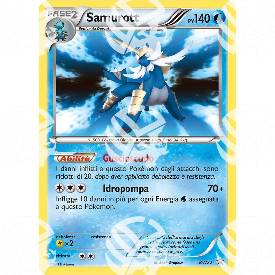 Black Star Promos - BW - Samurott - Holo Promo BW22 - Warcard -  -  - Black Star Promos - BW - Samurott - Holo Promo BW22 - Warcard - Black Star Promos - BW - Samurott - Holo Promo BW22 i prezzi più bassi sul mercato, solo da www.warcardshop.com! Carte singole, box, buste e mazzi.