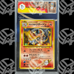 Blaine's Charizard Challenge From The Darkness - 006 - GRAAD 7,5 - Warcard
