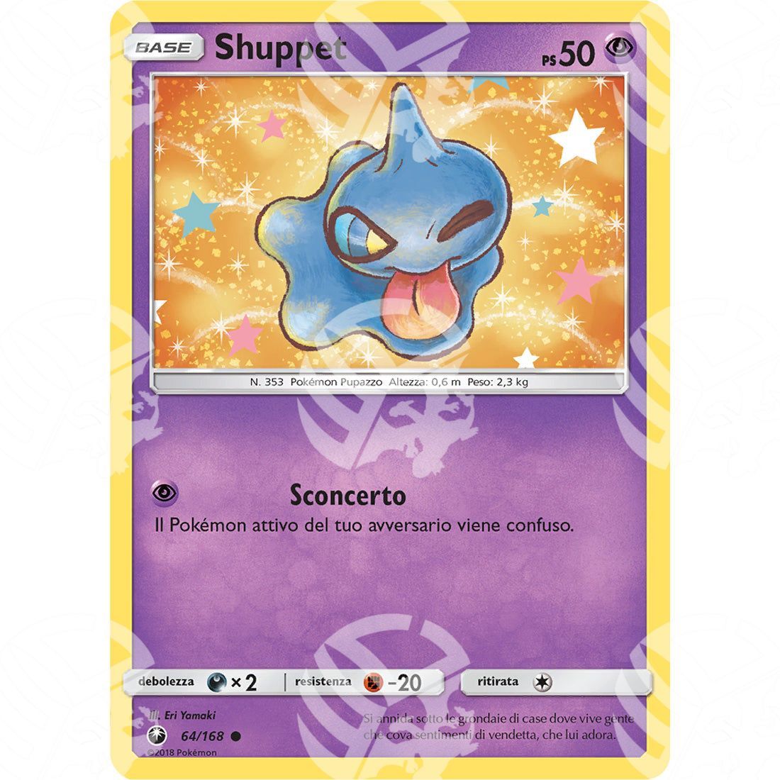 Tempesta Astrale - Shuppet - 64/168 - Warcard - Tempesta Astrale - Shuppet - 64/168 i prezzi più bassi sul mercato, solo da www.warcardshop.com! Carte singole, box, buste e mazzi.