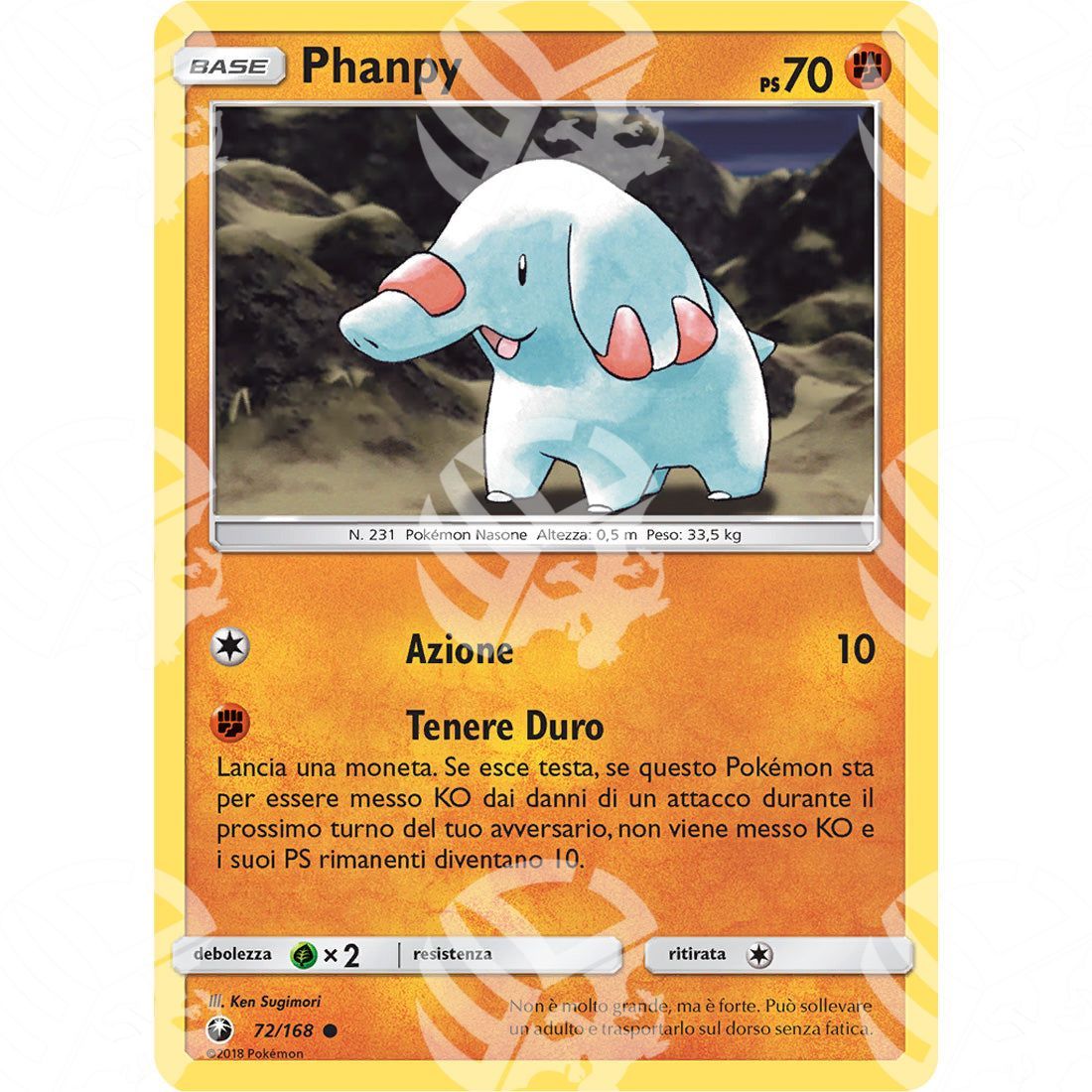 Tempesta Astrale - Phanpy - 72/168 - Warcard - Tempesta Astrale - Phanpy - 72/168 i prezzi più bassi sul mercato, solo da www.warcardshop.com! Carte singole, box, buste e mazzi.
