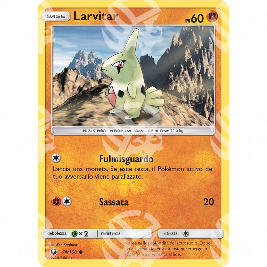 Tempesta Astrale - Larvitar - 74/168 - Warcard - Tempesta Astrale - Larvitar - 74/168 i prezzi più bassi sul mercato, solo da www.warcardshop.com! Carte singole, box, buste e mazzi.