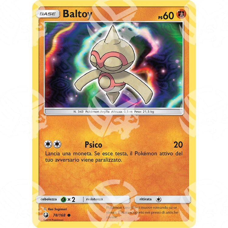 Tempesta Astrale - Baltoy - 78/168 - Warcard - Tempesta Astrale - Baltoy - 78/168 i prezzi più bassi sul mercato, solo da www.warcardshop.com! Carte singole, box, buste e mazzi.