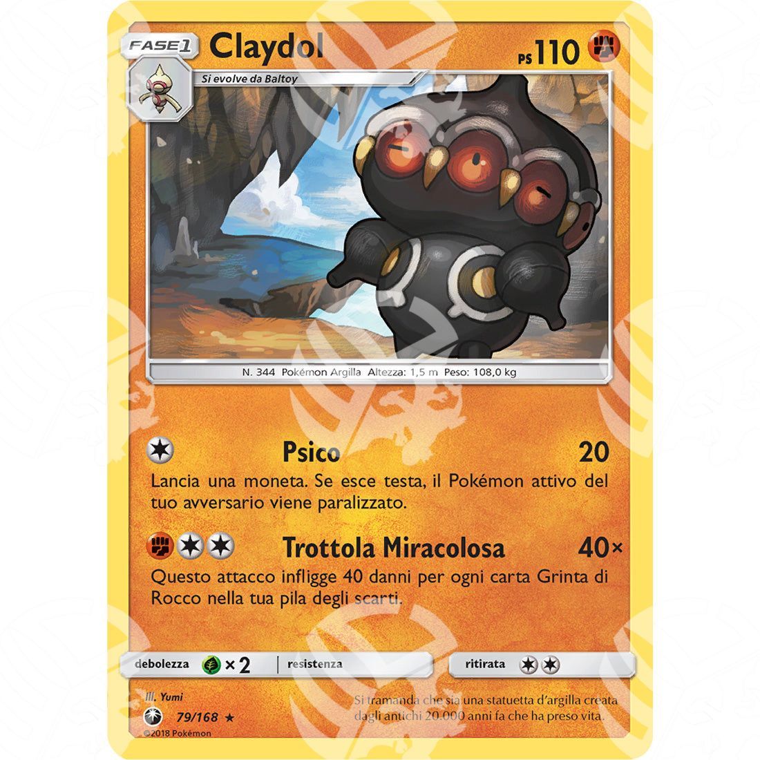 Tempesta Astrale - Claydol - 79/168 - Warcard - Tempesta Astrale - Claydol - 79/168 i prezzi più bassi sul mercato, solo da www.warcardshop.com! Carte singole, box, buste e mazzi.