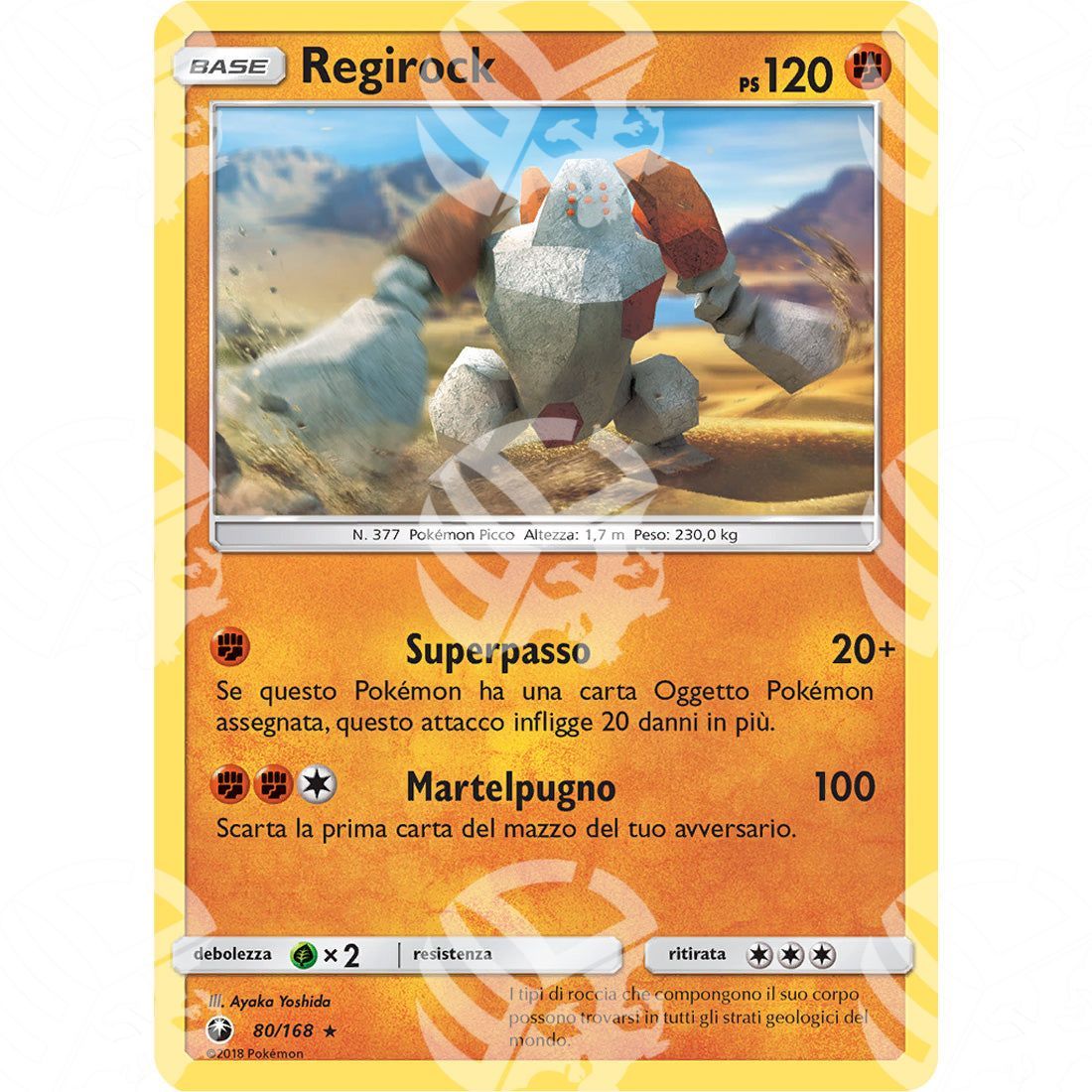 Tempesta Astrale - Regirock - 80/168 - Warcard - Tempesta Astrale - Regirock - 80/168 i prezzi più bassi sul mercato, solo da www.warcardshop.com! Carte singole, box, buste e mazzi.