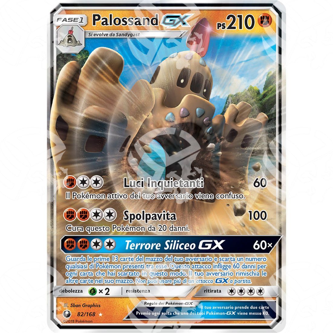 Tempesta Astrale - Palossand GX - Holo Rare 82/168 - Warcard - Tempesta Astrale - Palossand GX - Holo Rare 82/168 i prezzi più bassi sul mercato, solo da www.warcardshop.com! Carte singole, box, buste e mazzi.