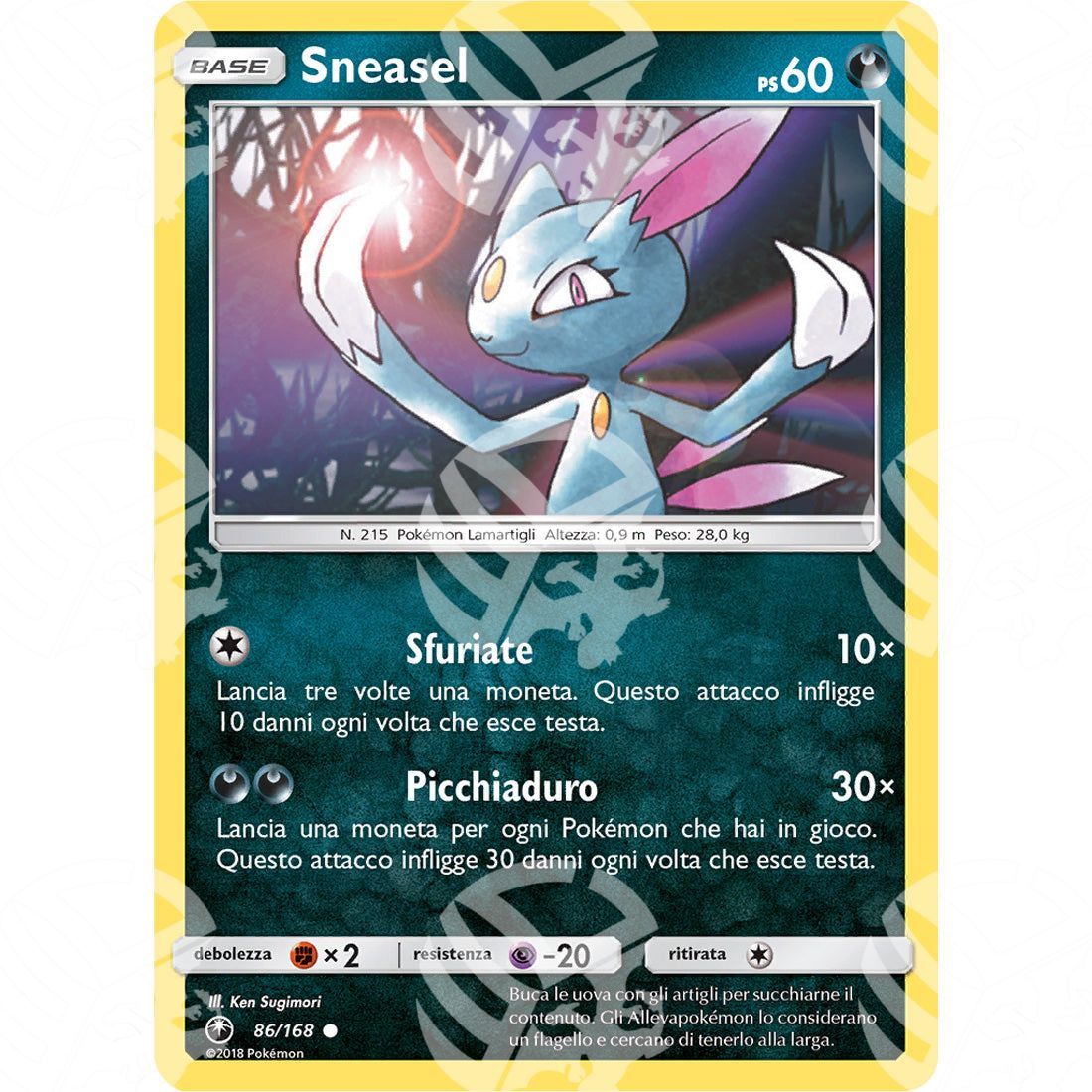 Tempesta Astrale - Sneasel - 86/168 - Warcard - Tempesta Astrale - Sneasel - 86/168 i prezzi più bassi sul mercato, solo da www.warcardshop.com! Carte singole, box, buste e mazzi.