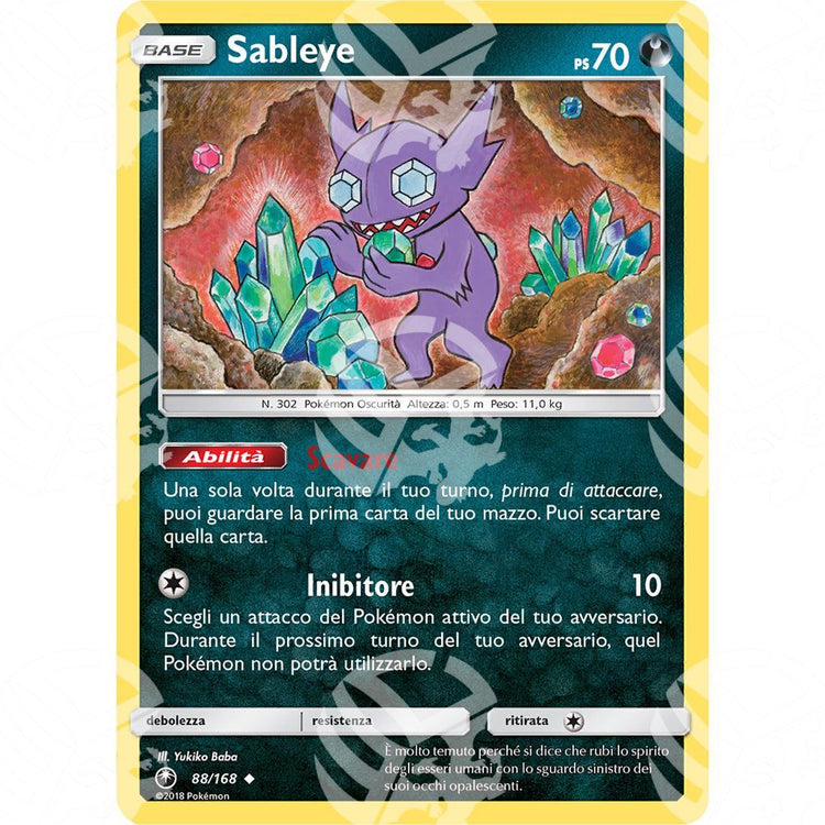 Tempesta Astrale - Sableye - 88/168 - Warcard - Tempesta Astrale - Sableye - 88/168 i prezzi più bassi sul mercato, solo da www.warcardshop.com! Carte singole, box, buste e mazzi.