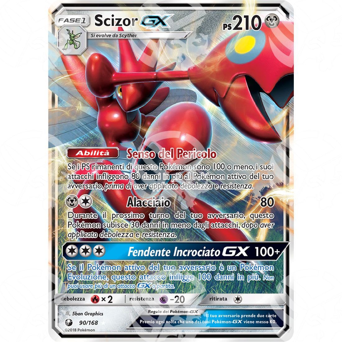 Tempesta Astrale - Scizor GX - Holo Rare 90/168 - Warcard - Tempesta Astrale - Scizor GX - Holo Rare 90/168 i prezzi più bassi sul mercato, solo da www.warcardshop.com! Carte singole, box, buste e mazzi.