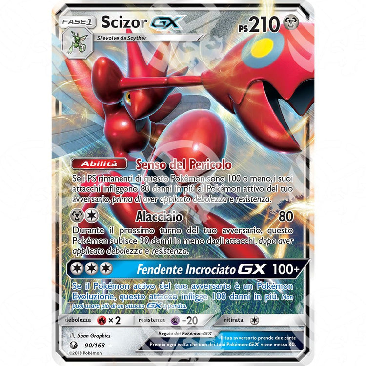 Tempesta Astrale - Scizor GX - Holo Rare 90/168 - Warcard - Tempesta Astrale - Scizor GX - Holo Rare 90/168 i prezzi più bassi sul mercato, solo da www.warcardshop.com! Carte singole, box, buste e mazzi.