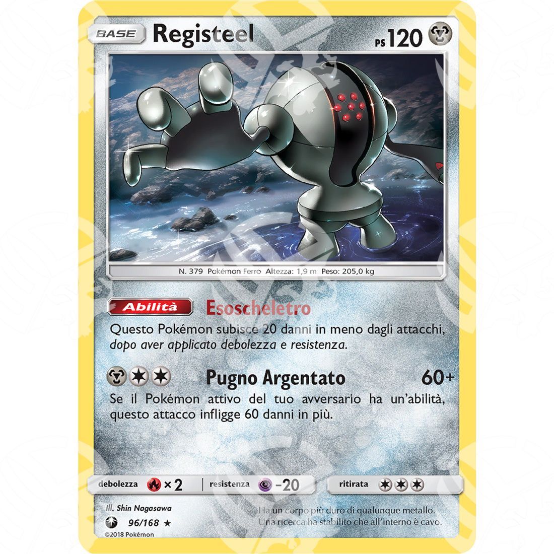 Tempesta Astrale - Registeel - 96/168 - Warcard - Tempesta Astrale - Registeel - 96/168 i prezzi più bassi sul mercato, solo da www.warcardshop.com! Carte singole, box, buste e mazzi.