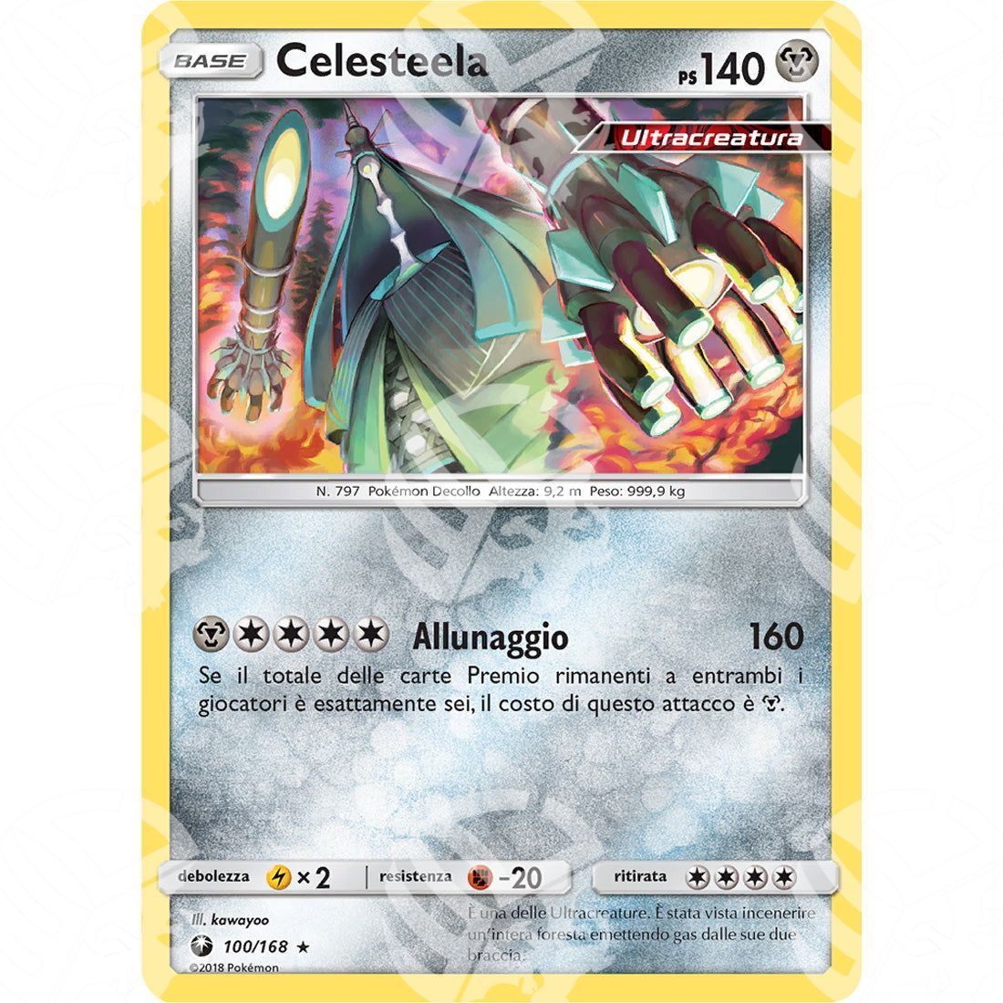 Tempesta Astrale - Celesteela - Holo Rare 100/168 - Warcard - Tempesta Astrale - Celesteela - Holo Rare 100/168 i prezzi più bassi sul mercato, solo da www.warcardshop.com! Carte singole, box, buste e mazzi.