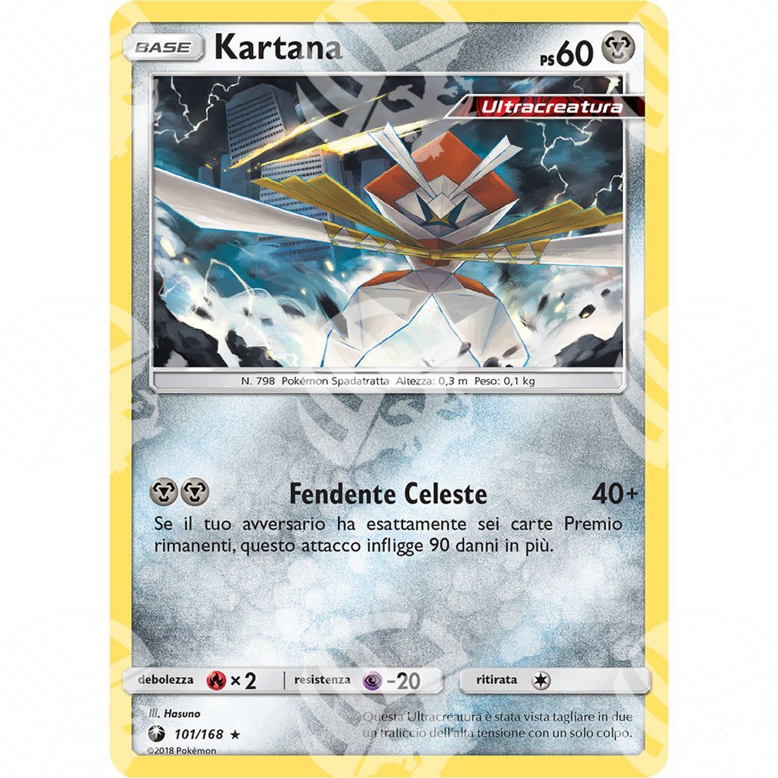 Tempesta Astrale - Kartana - 101/168 - Warcard - Tempesta Astrale - Kartana - 101/168 i prezzi più bassi sul mercato, solo da www.warcardshop.com! Carte singole, box, buste e mazzi.