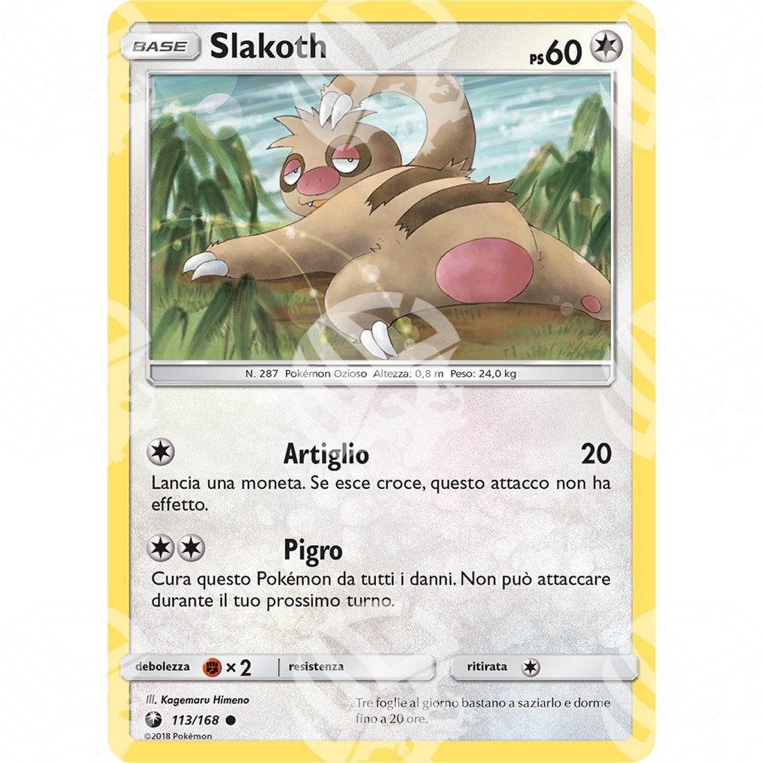 Tempesta Astrale - Slakoth - 113/168 - Warcard - Tempesta Astrale - Slakoth - 113/168 i prezzi più bassi sul mercato, solo da www.warcardshop.com! Carte singole, box, buste e mazzi.